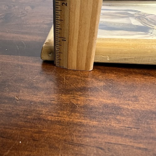 Juego de 2 Impresiones Vintage Chico & Elena Por Anne Allaben Madera Tono Dorado Borde 8x10 - Imagen 8 de 8