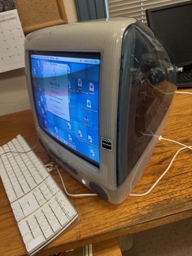 VINTAGE APPLE iMAC G3 825-5251-A Blue&White Power Mac 2000 - Picture 2 of 8