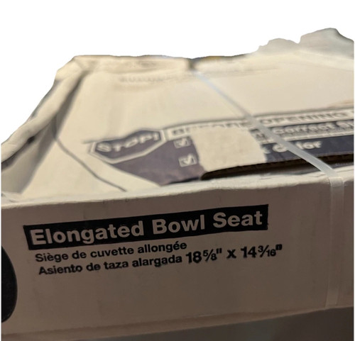 Kohler Elongated Front Bowl Seat R Antimicrobial Seat (18 5/8 x 14 3/16) - Picture 3 of 5