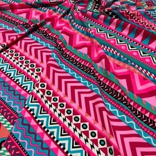 Indian Ethnic Colored Fabric Spandex 4-way Stretch 60" Wide by Yard for Swimwear