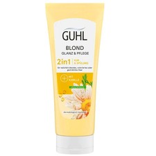Guhl 2in1 Blond Glanz & Pflege 3x 200ml Blond Balsam Kur Spülung Conditioner