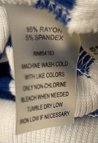 Cárdigan Calvin Klein Frente Abierto Para Mujer 2X Azul Rayas Superpuesto Top Camisa Chaqueta - Imagen 4 de 6
