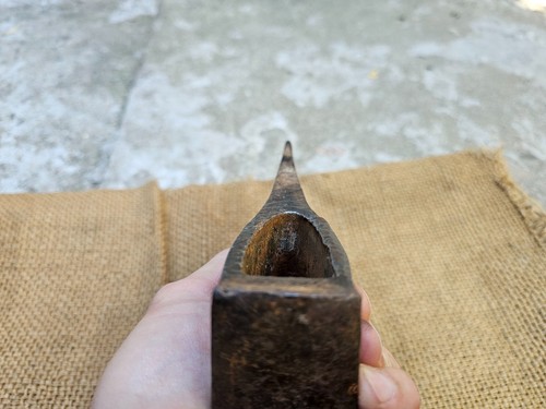 GROSSER "J. WIEBELHAUS & CO" DEUTSCHER VINTAGE ANTIKER AXTKOPF BUSHCRAFT BEIL - Bild 11 von 13