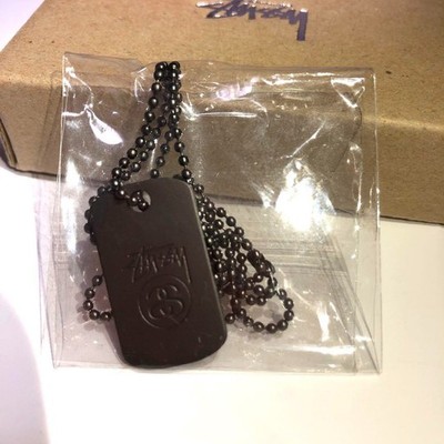 【希少】STUSSY ウォレットチェーン スカル IDタグ オールドステューシ Rare Stussy Dog Tag Necklace 08SS Old Stussy Promo Item | eBay