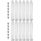 12 Pcs Case Block off Plates Pci Slot Covers Desktop Computer Blank