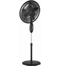 Pelonis 18" 5-Blade Oscillating Fan, Adjustable Pedestal w/ LED Display & Remote