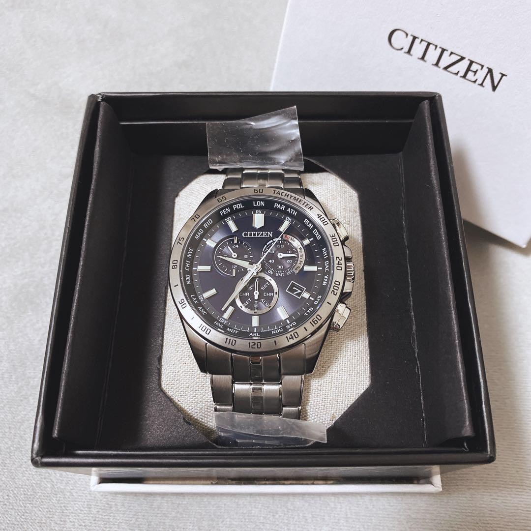 Citizen CB5870-91L Cal.E660 Chronograph Eco Drive Solar Mens