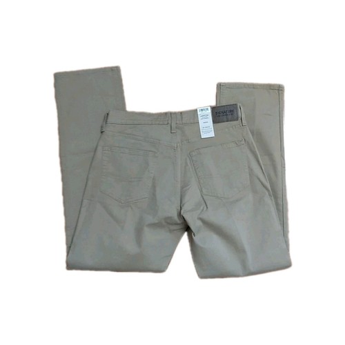 Pantaloni Levi Signature Strauss & Co S67 Athletic Tan Nuovi con etichette Taglia 34 x 34 - Foto 4 di 5