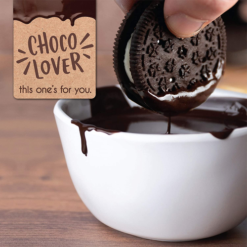 12 Schokolade Valentinstag Kekse Geschenkkorb, Gourmet bedeckt Süßigkeiten Geschenkbox für - Bild 6 von 12