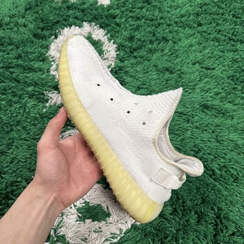 Size 10 - adidas Yeezy Boost 350 V2 Low Cream White / Triple White (CP9366) - Picture 7 of 9