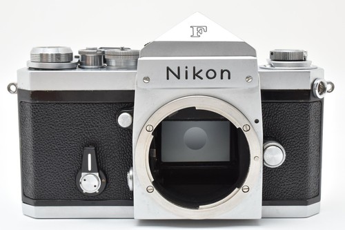 Nikon F Eye Level silber analoge Spiegelreflexkamera 35 mm Gehäuse spät aus Japan #2603667 - Bild 3 von 12