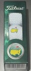 2010 Masters Golf Balls Sleeve Titleist