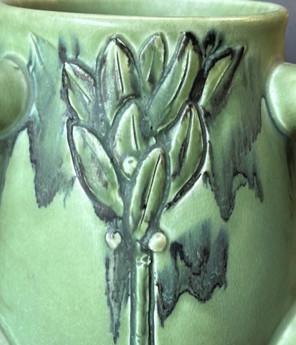 Rookwood Pottery 3 Henkel Vase, Schale oder Topf 1907 Albert Frank Pons TOP! - Bild 6 von 15