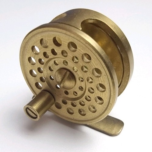 Angelrolle•Fliegenrolle•Miniaturangelrolle•Angelzubehör•Sammler