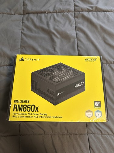 CORSAIR - RMX Series 850 Watt, 80+ Gold Certified Fully Modular Power Supply NEW - Picture 1 of 3