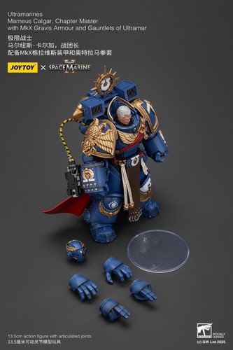 Figura de acción JOY TOY Ultramarines Marneus Calgar Chapter Master JT01338 1/18 - Imagen 13 de 13