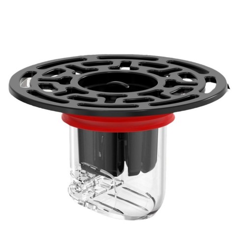 Preventor de reflujo de drenaje de piso de ducha ABS para cocina (negro claro naranja) 2 piezas - Imagen 5 de 7