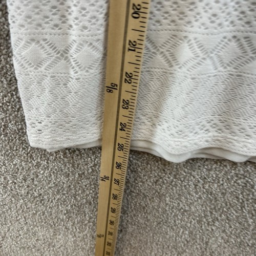Cato Women's Sleeveless Blouse Size 14/16W White Pullover - Picture 8 of 11