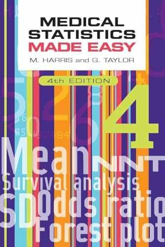 Medical Statistics Made Easy, 4th - Paperback, by Harris Michael; Taylor - New h - Bild 1 von 1