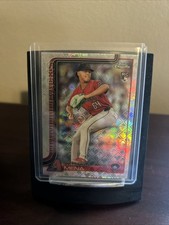 2025 Topps Chrome - Cristian Mena #102 Logofractor Rookie