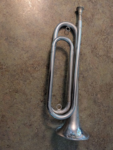 Vintage Rexcraft BOY SCOUTS OF AMERICA Official Bugle 17" ~ WORKS - Picture 10 of 14