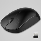 Tragbare drahtlose Maus 2.4GHz leise mit USB-Empfänger Batteriebetriebene Maus