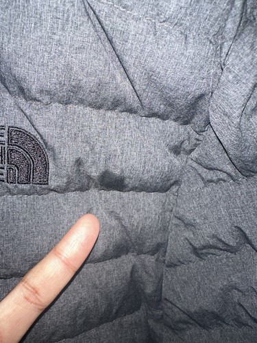 The North Face Zepher Down Jacket Shell Collarless Men's XXL 2XL 700 Fill READ - Picture 6 of 18