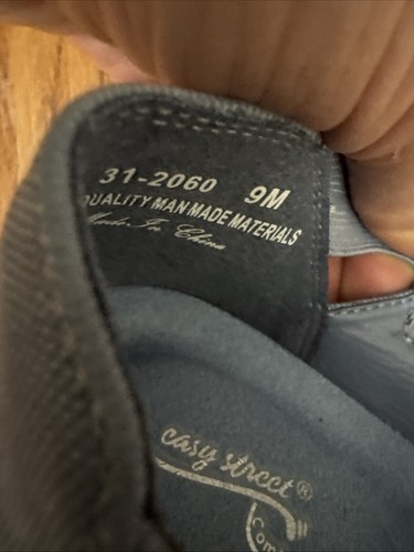 Easy Street blaue bequeme Damenschuhe Mary Jane-Stil neues Bodenmodell Größe 9M - Bild 5 von 10
