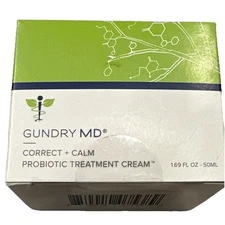 Gundry MD Correct + Calm Probiotic Treatment Cream 1.69 Fl Oz. 50 ML New Sealed