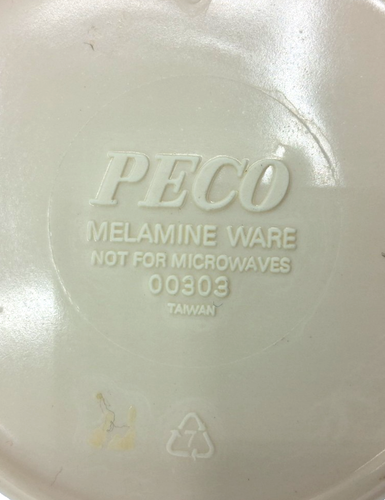 Peco Ware Durable Melamine "Sweet Family" 5-piece Children's Dish Set Vintage - Picture 24 of 24