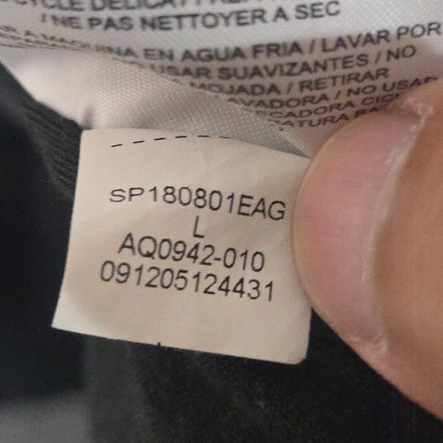 Jordan Nike Mens Retro 3 Track Jacket Mock Neck Half Zip AQ0942 010 Black Large - Picture 10 of 11