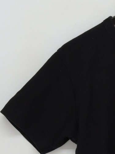 MUJI Men's T-Shirt S Black 100% Cotton Basic - Picture 4 of 6