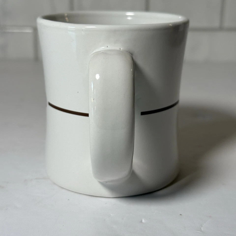 Taza de comedor Dunkin’ Donuts logotipo DD artículos de restaurante calidad 2011 taza de café taza Foto 4 de 4