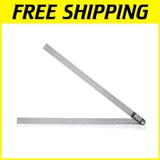 20" Digital Protractor & Angle Ruler - Precision Stainless Steel Measuring Tool