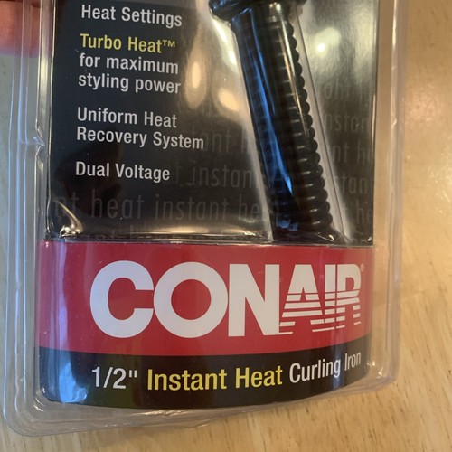 CONAIR 1/2” Instant Heat Curling Iron 30-Second Instant Heat-Up Model CD80JCS - Picture 4 of 9