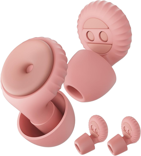 Tapones para los oídos para conciertos, 2 pares de tapones para los oídos con cancelación de ruido de 25-35Db para trabajo, moto - Imagen 1 de 7