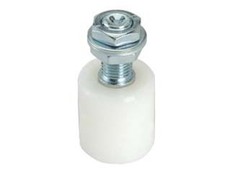OLIVA PER CANCELLO IN NYLON BIANCO ART.450- - ø mm.40x45h. - 6 pezzi COMBI