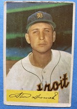 1954 Bowman - Steve Gromek #199 Detroit Tigers Baseball Card