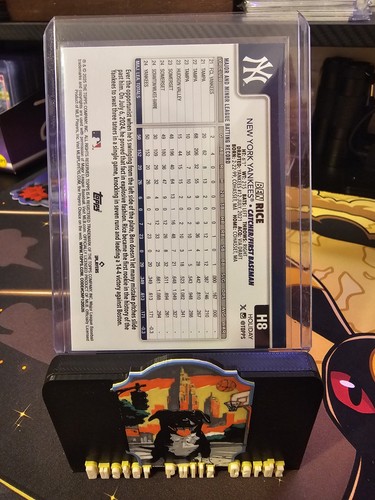 2025 Topps Holiday Base Ben Rice RC New York Yankees #H8 Fresh From Pack NM - Picture 3 of 4