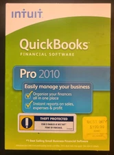 Intuit QuickBooks Pro 2010 Full US Retail Version