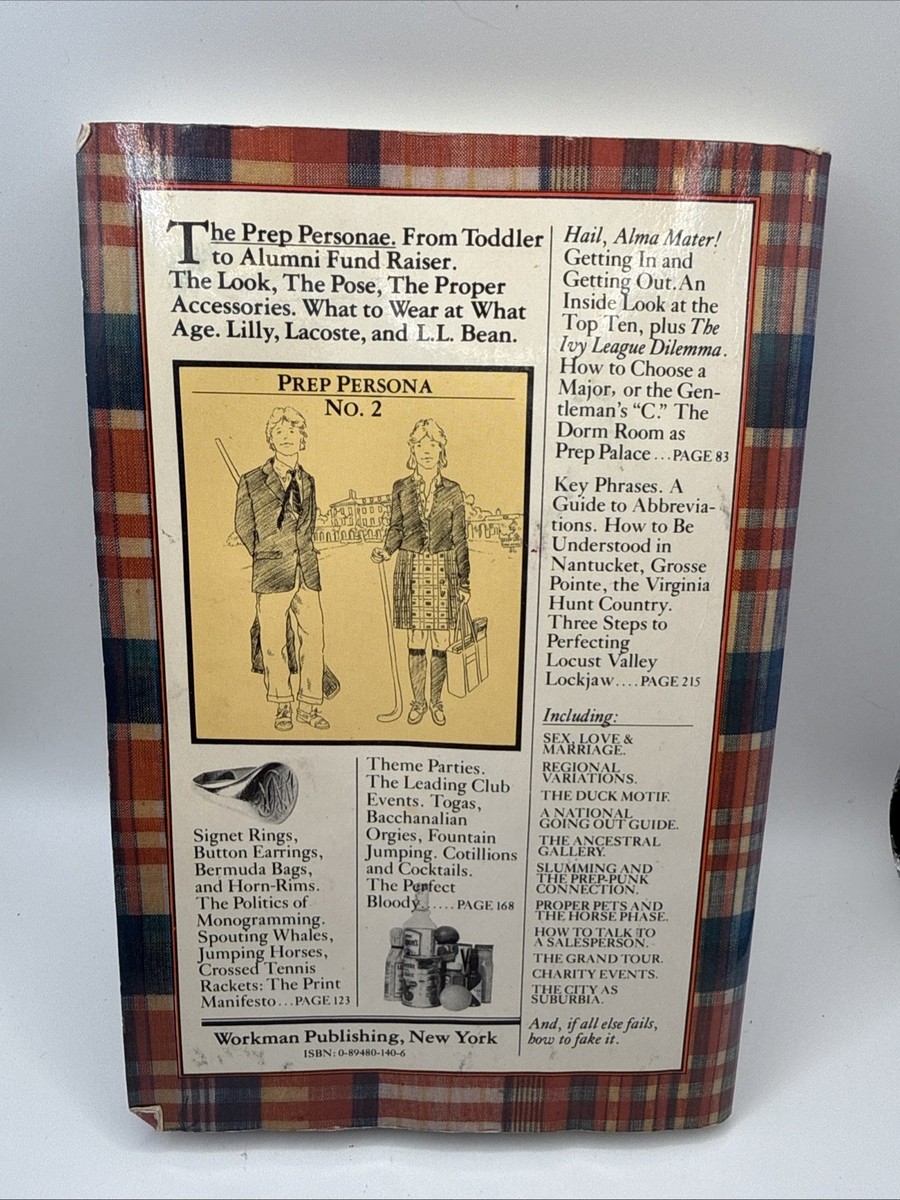 The Official Preppy Handbook Lisa Birnbach 1st Ed 19th Printing