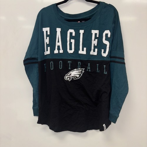 Philadelphia Eagles NFL Team Apparel Women’s Medium Light Weight Green New wTags