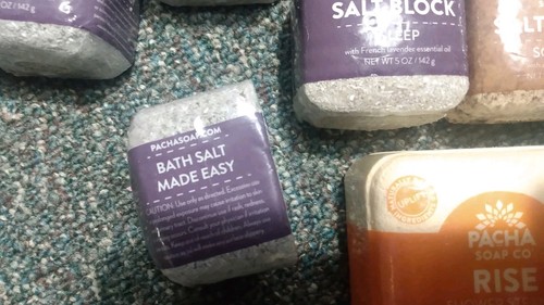 Pacha Soap Co. SLEEP- SOOTHE-RISE Salt Blocks - Picture 5 of 8