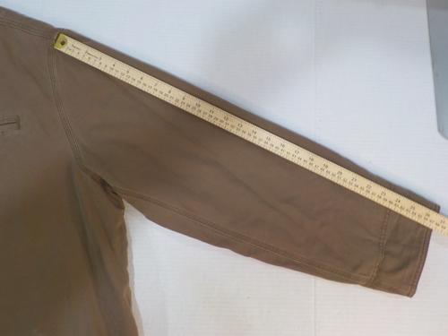 Vntg OLD NAVY Cotton Fleece Lined Workwear Mens JACKET Brown sz XXL 2XL L@@K*EUC - Picture 19 of 22