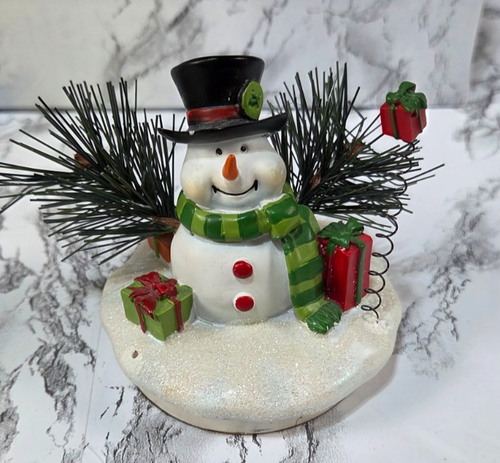 Christmas Yankee Candle Topper Schneemänner Angeln 1109010 - Bild 2 von 3