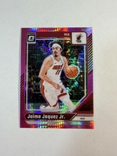 Jaime Jaquez Jr. 2024-25 Donruss Basketball Optic Hyper Pink Miami Heat