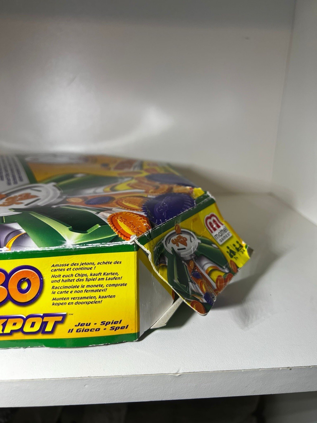 Skip Bo Jackpot Skipbo Gesellschaftsspiel Mattel Games 2013 Vintage Neu