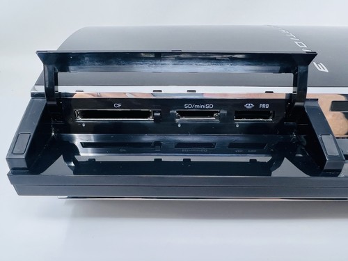 Sony PlayStation 3 Black 80GB Console CECHE01 Backwards Compatible PS3 PS2 PS1 - Picture 11 of 16