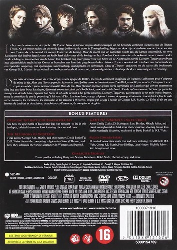 Game of thrones - Seizoen 2 (DVD) (UK IMPORT) - Picture 3 of 3