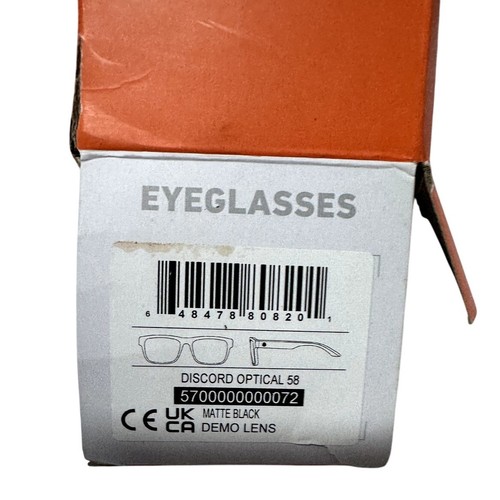 Montatura per occhiali Spy Optics Discord ottica nera nuova AUTENTICA #001 - Foto 10 di 11